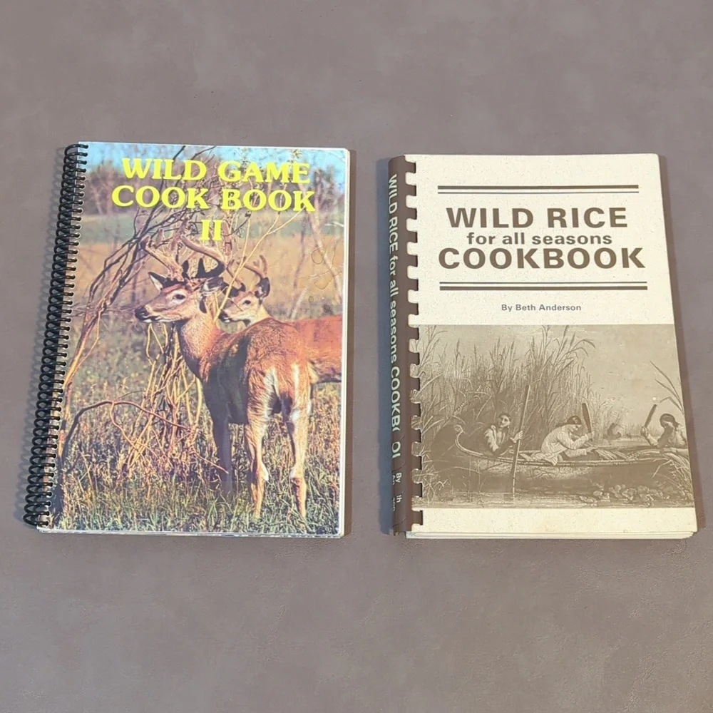 Wild Game Spiral 1986 Wild Rice Spiral 1994 Cook Books